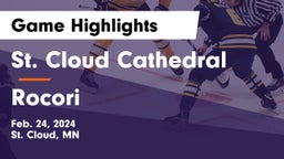 St. Cloud Cathedral  vs Rocori  Game Highlights - Feb. 24, 2024