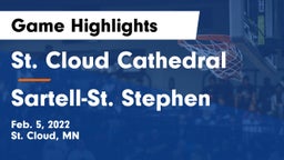 St. Cloud Cathedral  vs Sartell-St. Stephen  Game Highlights - Feb. 5, 2022