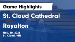 St. Cloud Cathedral  vs Royalton  Game Highlights - Nov. 30, 2023