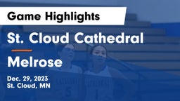 St. Cloud Cathedral  vs Melrose  Game Highlights - Dec. 29, 2023