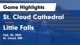 St. Cloud Cathedral  vs Little Falls  Game Highlights - Feb. 20, 2024