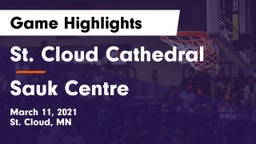 St. Cloud Cathedral  vs Sauk Centre  Game Highlights - March 11, 2021