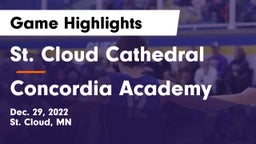St. Cloud Cathedral  vs Concordia Academy Game Highlights - Dec. 29, 2022