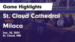 St. Cloud Cathedral  vs Milaca  Game Highlights - Jan. 20, 2023