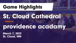 St. Cloud Cathedral  vs providence acadamy  Game Highlights - March 7, 2023