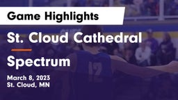 St. Cloud Cathedral  vs Spectrum  Game Highlights - March 8, 2023