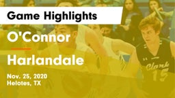 O'Connor  vs Harlandale  Game Highlights - Nov. 25, 2020