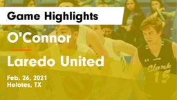 O'Connor  vs Laredo United Game Highlights - Feb. 26, 2021