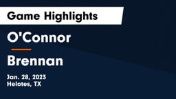O'Connor  vs Brennan  Game Highlights - Jan. 28, 2023