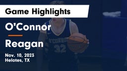 O'Connor  vs Reagan  Game Highlights - Nov. 10, 2023