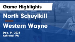 North Schuylkill  vs Western Wayne  Game Highlights - Dec. 14, 2021