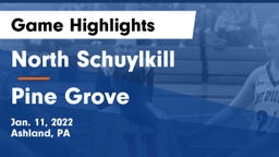 North Schuylkill  vs Pine Grove  Game Highlights - Jan. 11, 2022