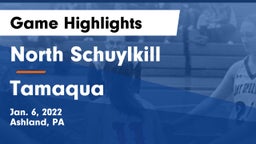 North Schuylkill  vs Tamaqua  Game Highlights - Jan. 6, 2022
