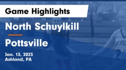 North Schuylkill  vs Pottsville  Game Highlights - Jan. 13, 2023