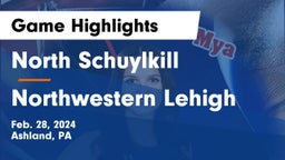 North Schuylkill  vs Northwestern Lehigh  Game Highlights - Feb. 28, 2024