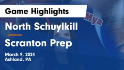 North Schuylkill  vs Scranton Prep  Game Highlights - March 9, 2024