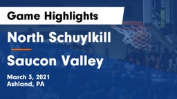 North Schuylkill  vs Saucon Valley  Game Highlights - March 3, 2021