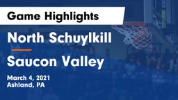 North Schuylkill  vs Saucon Valley  Game Highlights - March 4, 2021