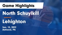 North Schuylkill  vs Lehighton  Game Highlights - Jan. 13, 2022