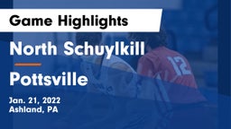 North Schuylkill  vs Pottsville  Game Highlights - Jan. 21, 2022