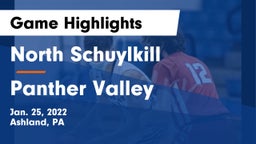 North Schuylkill  vs Panther Valley  Game Highlights - Jan. 25, 2022