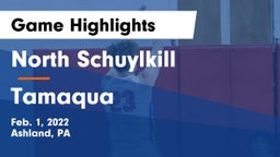 North Schuylkill  vs Tamaqua  Game Highlights - Feb. 1, 2022