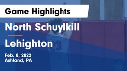 North Schuylkill  vs Lehighton  Game Highlights - Feb. 8, 2022