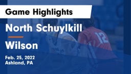 North Schuylkill  vs Wilson  Game Highlights - Feb. 25, 2022