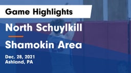 North Schuylkill  vs Shamokin Area  Game Highlights - Dec. 28, 2021