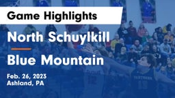 North Schuylkill  vs Blue Mountain  Game Highlights - Feb. 26, 2023