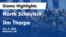 North Schuylkill  vs Jim Thorpe  Game Highlights - Jan. 8, 2024