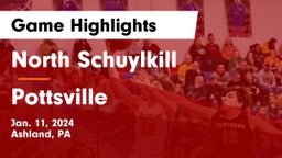 North Schuylkill  vs Pottsville  Game Highlights - Jan. 11, 2024