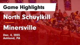 North Schuylkill  vs Minersville  Game Highlights - Dec. 4, 2023
