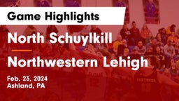 North Schuylkill  vs Northwestern Lehigh  Game Highlights - Feb. 23, 2024