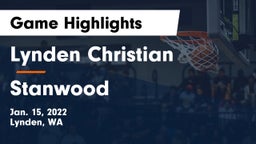 Lynden Christian  vs Stanwood  Game Highlights - Jan. 15, 2022