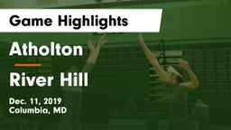 Atholton  vs River Hill  Game Highlights - Dec. 11, 2019
