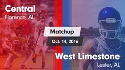 Matchup: Central vs. West Limestone  2016