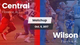 Matchup: Central vs. Wilson  2017