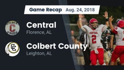 Recap: Central  vs. Colbert County  2018