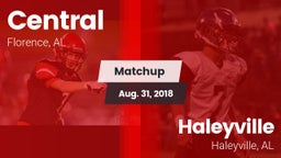 Matchup: Central vs. Haleyville  2018