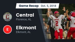 Recap: Central  vs. Elkmont  2018