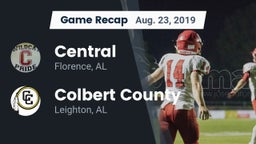 Recap: Central  vs. Colbert County  2019