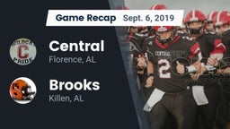 Recap: Central  vs. Brooks  2019