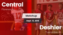 Matchup: Central vs. Deshler  2019