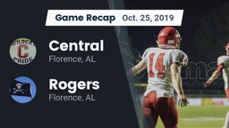 Recap: Central  vs. Rogers  2019