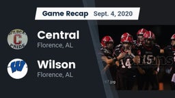 Recap: Central  vs. Wilson  2020