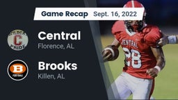 Recap: Central  vs. Brooks  2022
