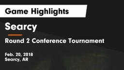Searcy  vs Round 2 Conference Tournament Game Highlights - Feb. 20, 2018
