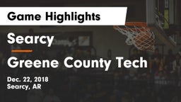 Searcy  vs Greene County Tech  Game Highlights - Dec. 22, 2018