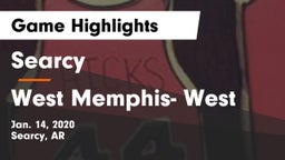 Searcy  vs West Memphis- West Game Highlights - Jan. 14, 2020